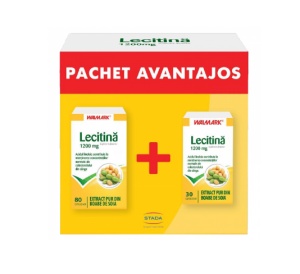 LECITINA 1200 MG X 80 CAPSULE +LECITINA 1200 MG X 30 CAPSULE