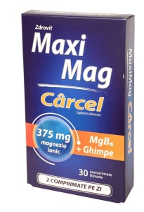 MAXIMAG CARCEL * 30 COMPRIMATE FILMATE, ZDROVIT
