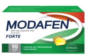 MODAFEN FORTE 400 MG * 10 CAPSULE.MOI