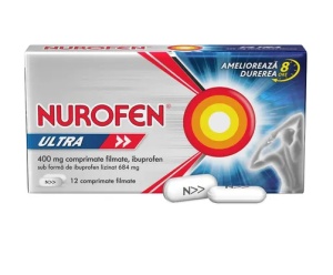NUROFEN ULTRA 400 MG * 12 COMPRIMATE FILMATE RECKITT