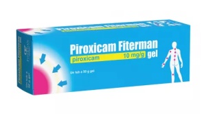 Piroxicam gel, 10 mg/g, 50 g, Fiterman
