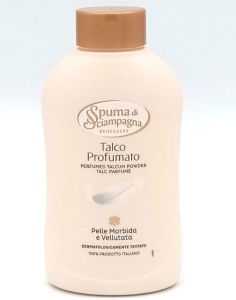 PUDRA TALC PARFUMATA SPUMA DI SCIAMPAGNA * 200 G MCJ2735