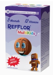 REFFLOR MULTIKIDS * 15 TB CIOCOLATA CU MASCOTA HYLLAN