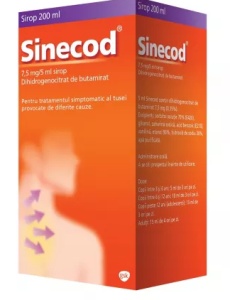 SINECOD SIROP 7.5 MG/5 ML * 200 ML