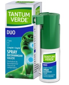 TANTUM VERDE DUO SPRAY BUCOFARINGIAN * 15 ML