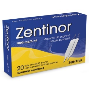 ZENTINOR 1 G SOL BUVABILA * 20 FIOLE