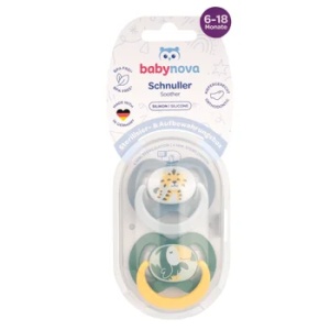BABY NOVA SUZETE ORTODONTICE DECOR INEL TALIA 2+STERIBOX*2 BUC 20005