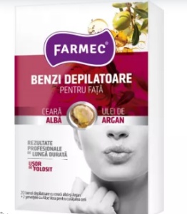 BENZI DEPIL FATA ARGAN FARMEC * 20 BUC 8310