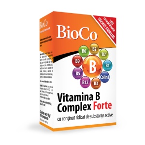 BIOCO VITAMINA B COMPLEX FORTE * 100 COMPRIMATE