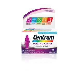 Centrum pentru femei complet de la A la Z, 30 comprimate, Gsk