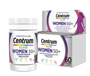 CENTRUM SILVER 50+ FEMEI, 30 COMPRIMATE