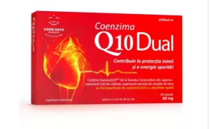 Coenzima Q10 Dual, 60 mg, 30 capsule, Good Days Therapy