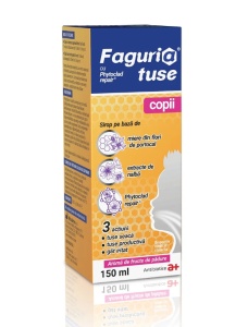 FAGURIA TUSE COPII SIROP * 150 ML, ANTIBIOTICE SA
