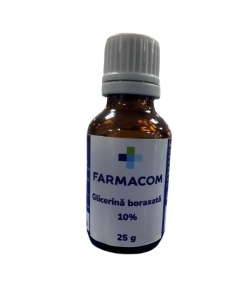 GLICERINA BORAXATA 10% * 25 G, FARMACOM