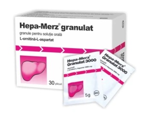 Hepa-Merz Granulat, 5g, 30 plicuri