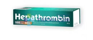Hepathrombin Gel, 500 UI/g, 40g, Hemofarm