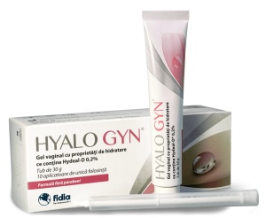 HYALO GYN GEL VAGINAL CU 10 APLICATOARE * 30 G