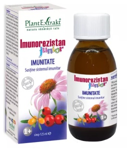 Imunorezistan Junior Imunitate, 125 ml, Plant Extrakt