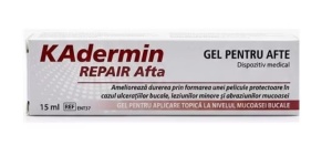 KADERMIN REPAIR AFTA GEL * 15 ML, MBA PHARMA