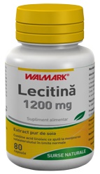 Lecitina 1200mg, 80 capsule moi