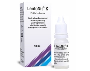 LENTONIT K PICATURI OFTALMICE * 10 ML