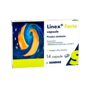 Linex Forte, 14 capsule, Sandoz