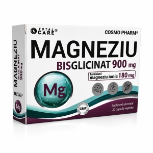 MAGNEZIU BISGLYCINAT 900 MG * 30 CAPSULE COSMO PHARM