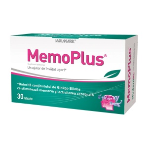 MEMO PLUS, 30 TABLETE, WALMARK