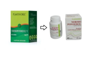 Normoponderol, 40 comprimate, Plantavorel