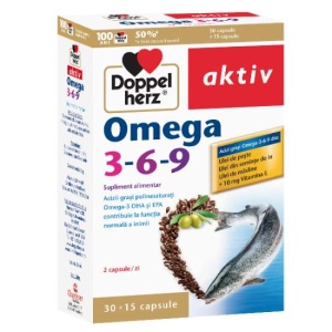 OMEGA 3-6-9 * 30 CAPSULE+15 CAPSULE DOPPELHERZ