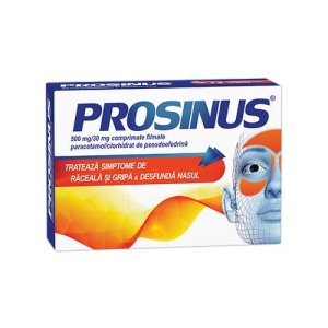 Prosinus, 500 mg/30 mg, 20 comprimate, Fiterman