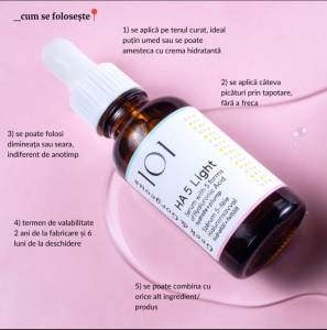 SER HA 5% LIGHT CU ACID HIALURONIC * 30 ML GEEK & GORGEOUS - Img 2