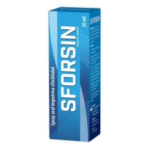 Sforsin spray antisforait, 20 ml, Zdrovit