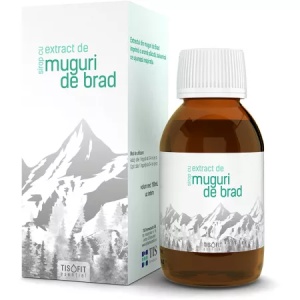 SIROP CU EXTRACT DIN MUGURI BRAD, TISOFIT * 150 ML