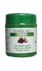 TIMBURG GEL VERDE PENTRU PICIOARE GRELE * 500 G