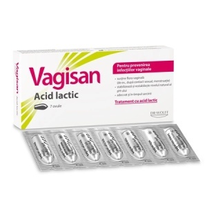 VAGISAN ACID LACTIC * 7 OVULE