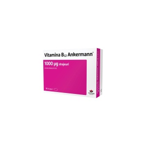 Vitamina B12 1000 μg Ankermann, 50 comprimate, Worwag Pharma