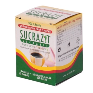 ZAHARINA SUCRAZIT * 300 COMPRIMATE