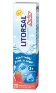 ZDROVIT LITORSAL JUNIOR 3+ * 20 COMPRIMATE EFERVESCENTE