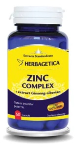 ZINC COMPLEX * 60 CAPSULE HERBAGETICA