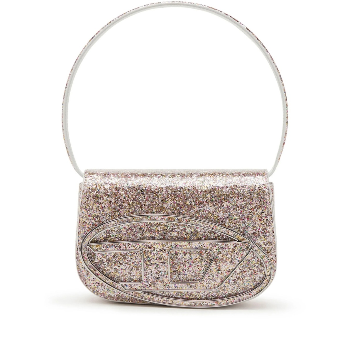 1DR glitter-embellishment shoulder bag