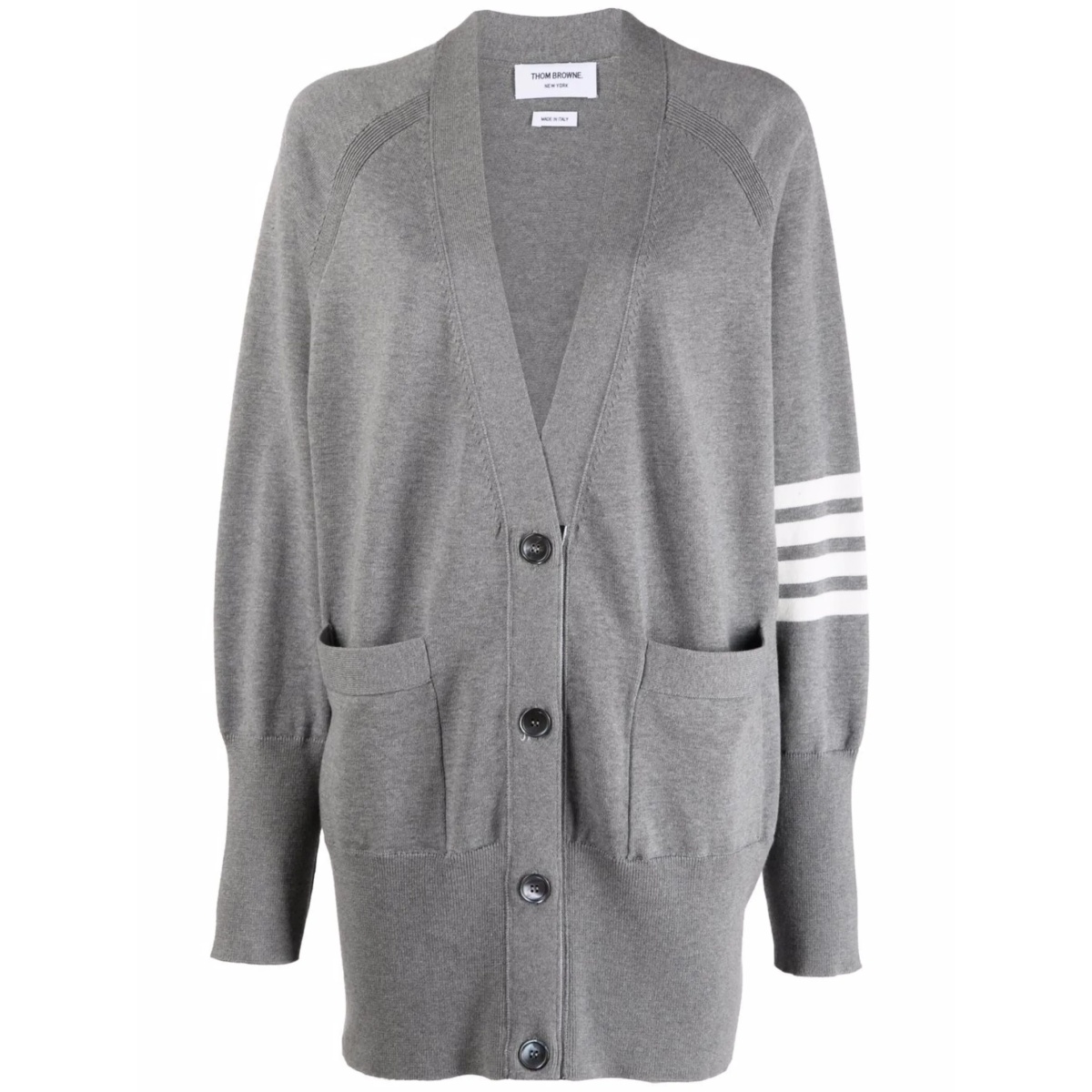 4-Bar knitted cardigan
