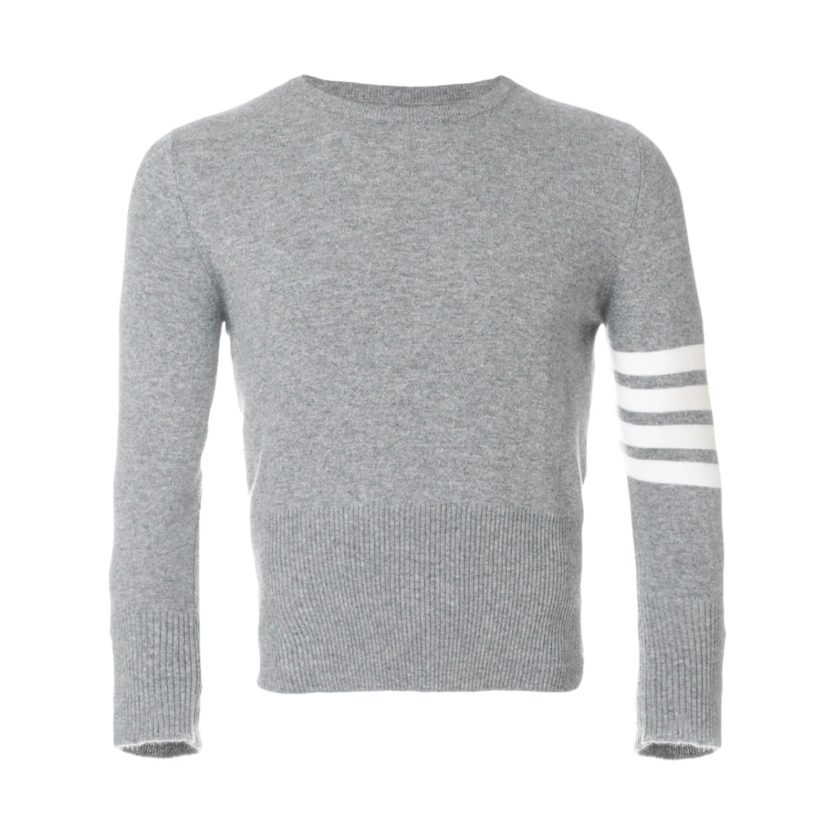 4-Bar Short Cashmere Pullover