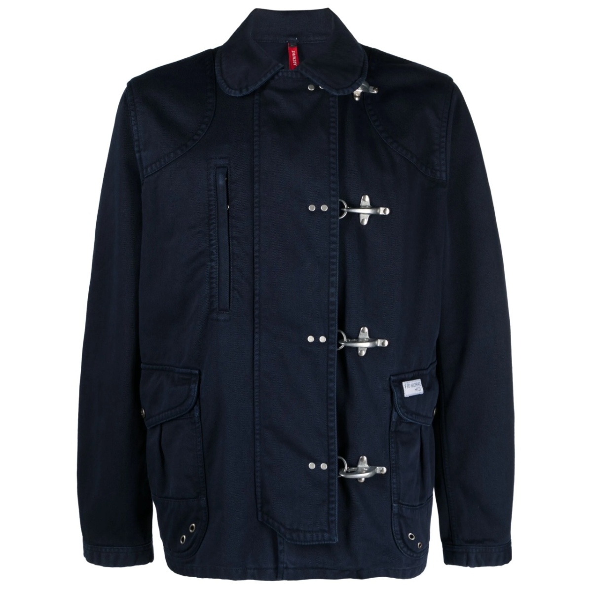 4 Gancini Archive cotton jacket