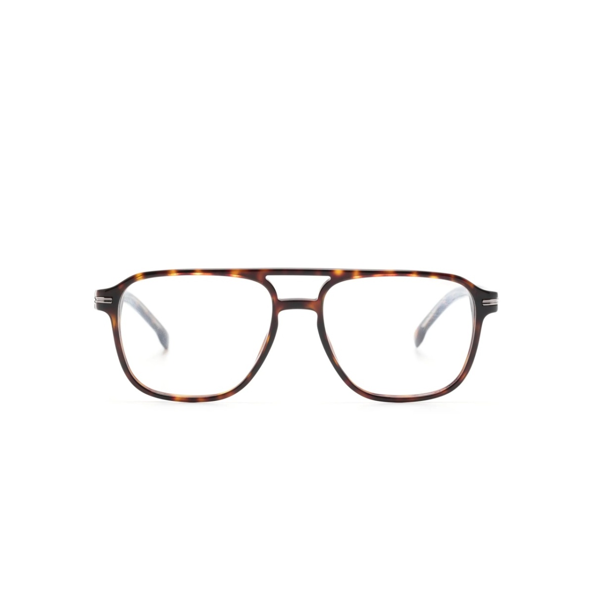 acetate square-frame glasses