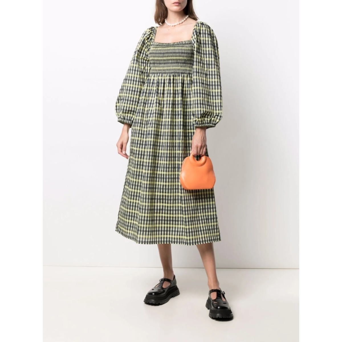Aquina checked dress - Img 2