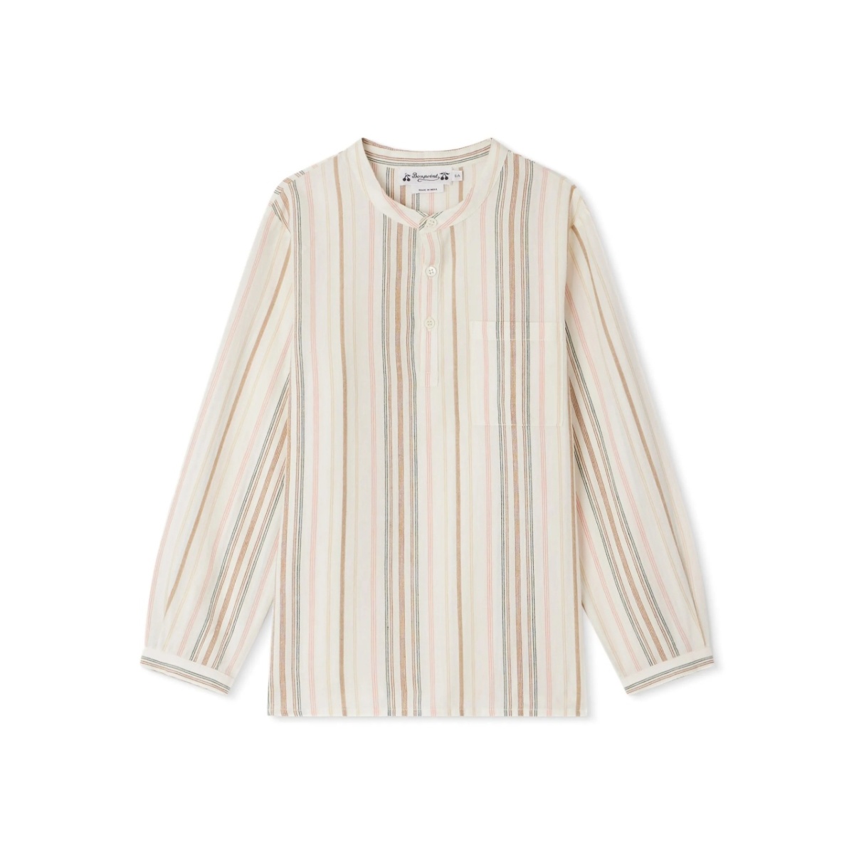 Artiste stripe-pattern shirt