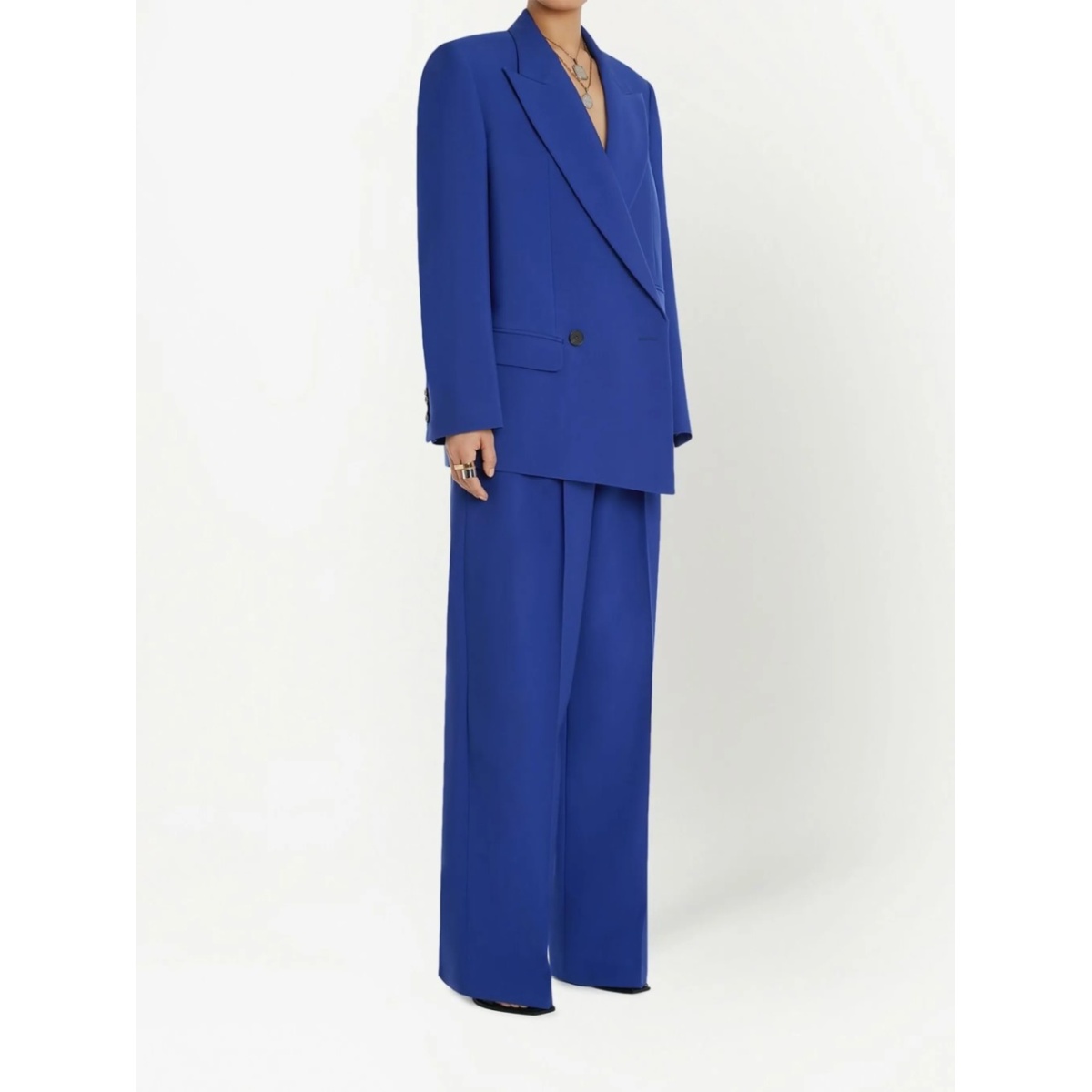 asymmetric double-breasted blazer - Img 3