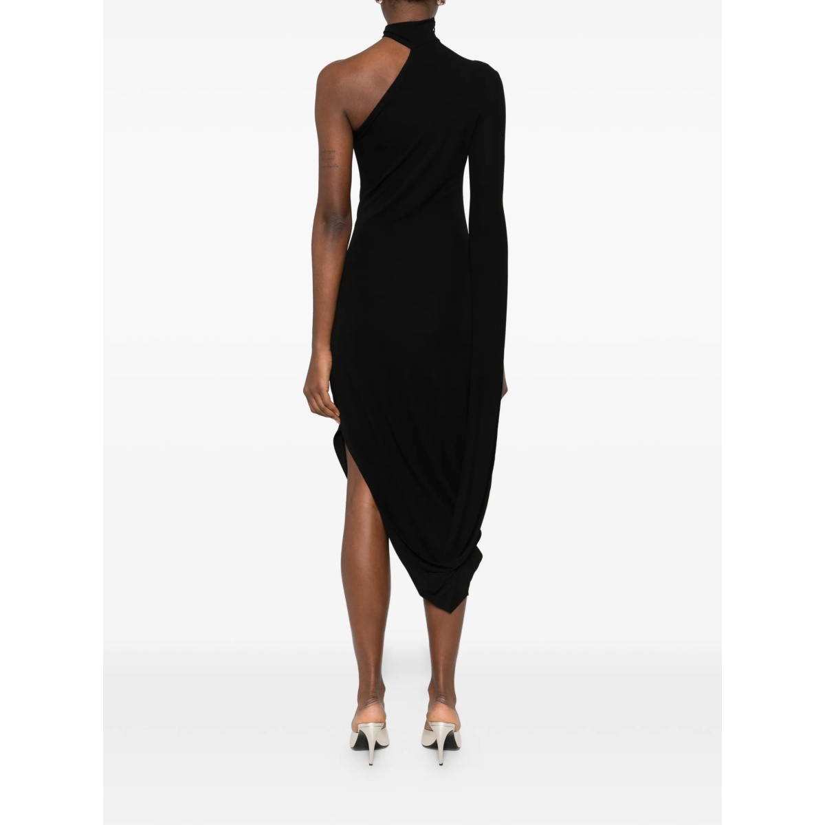asymmetric midi dress - Img 4