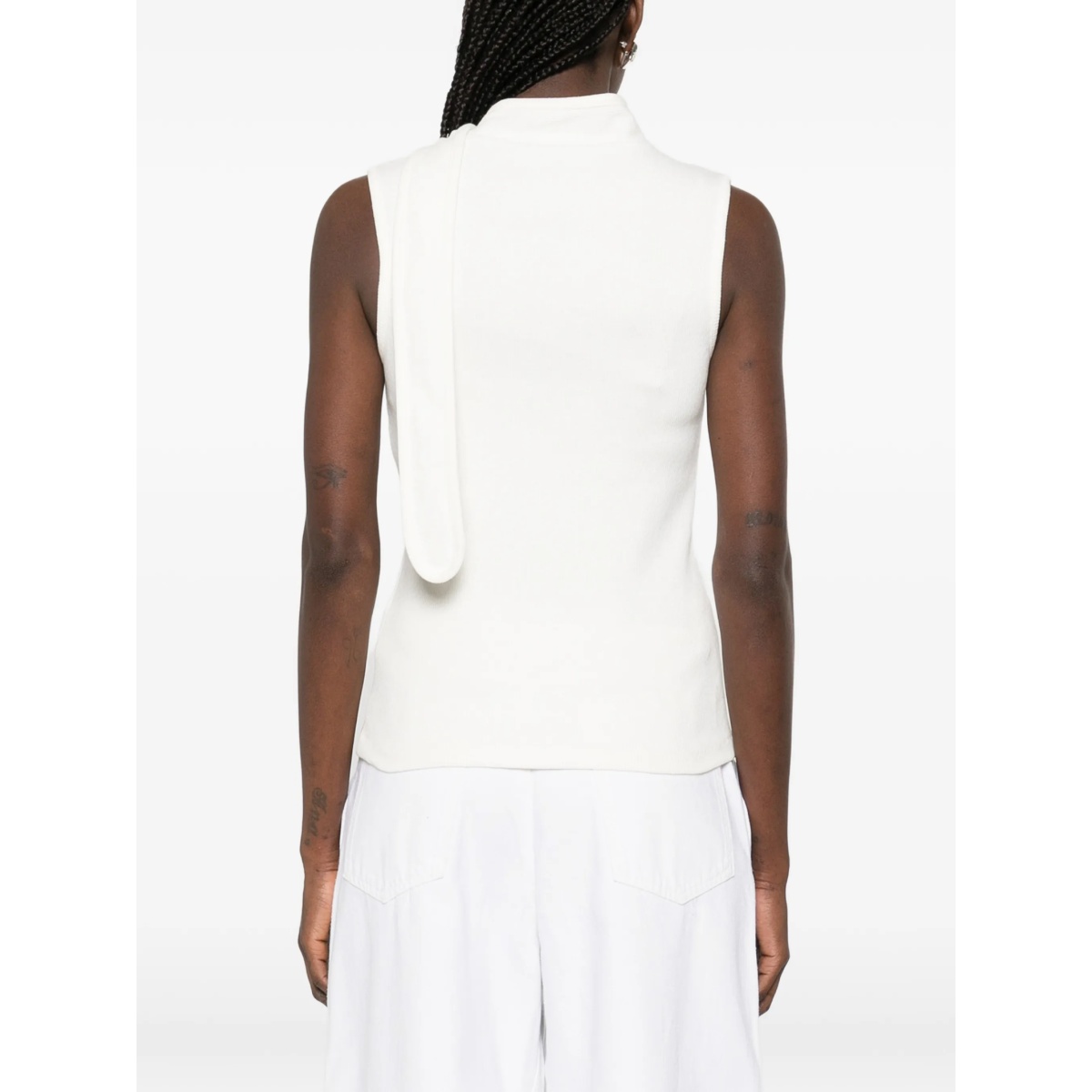 asymmetrical fitted top - Img 4